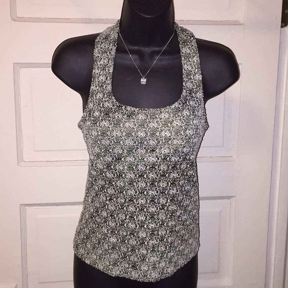 Stretchy halter top